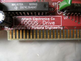 Apple II Alltech Focus Drive 86MB Hard Disk Card Rare 2