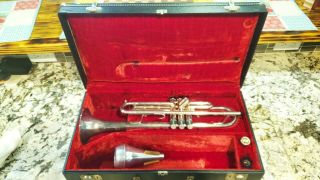 Rare Getzen Capri Silver Trumpet