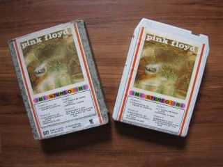 Rare 1968 Pink Floyd 8 - Track Tape A Saucerful Of Secrets Tower Grt Dust Jacket