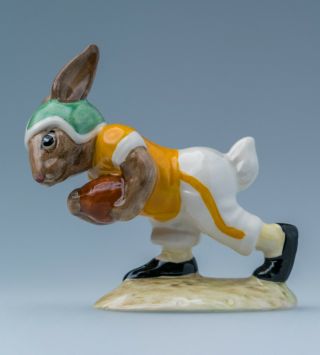 Rare Royal Doulton Bunnykins Db99 Notre Dame Touchdown – Only 200 Made
