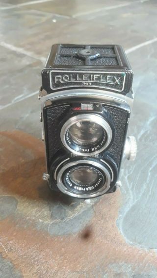Rolleiflex 4x4 Sport Tlr (rare Wartime Model)