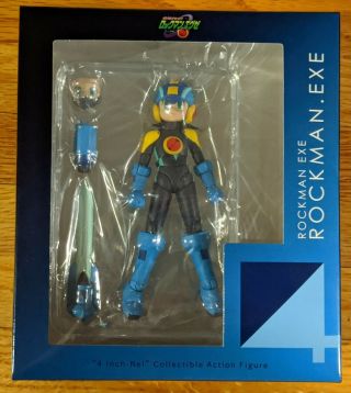4 - Inch Nel Rockman Exe Mega Man Battle Network Authentic Import
