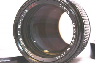 【Rare,  】 Canon FD S.  S.  C 85mm f1.  8 From JAPAN 2