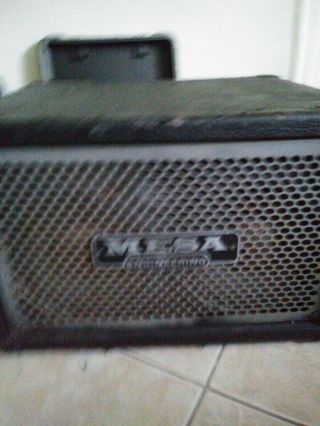 Mesa Boogie 600w 8ohm 2x10 Powerhouse Bass Cab Rare Out Of Production