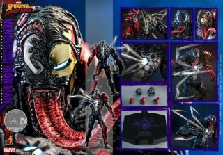 Deposit Hot Toys Ac04 Spider - Man 1/6 Scale Venomized Iron Man Figure Collectible