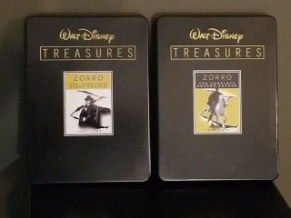 Walt Disney Treasures: Zorro The Complete Seasons 1 & 2 Rare Set Dvd