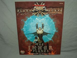 Ad&d 2nd Ed Planescape Aid - The Inner Planes (ultra Rare - And Exc, )