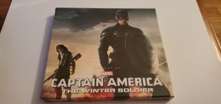 The Art Of Captain America The Winter Soldier Hardcover Slipcase Rare Htf 2014