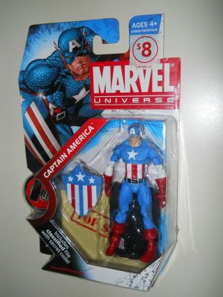 Captain America 4 " (family Dollar Variant) Marvel Universe Action Figure 008