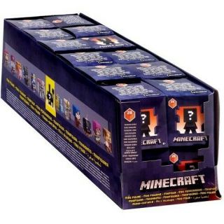 Minecraft Dungeon Series 20 Mystery Pack Mini - Figures Full Case Of 24/in Hand