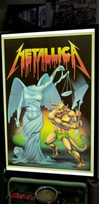 Metallica Justice/demon Mega Rare 80 