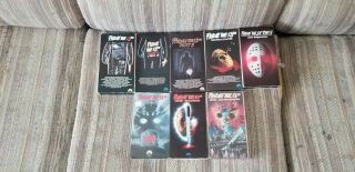 Friday The 13th Early Printing Vhs Rare Part 6 Look
