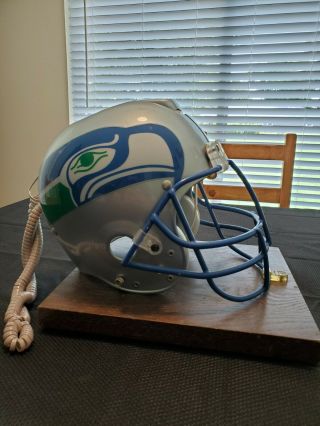 Seattle Seahawks 1997 Nfl Draft Helmet Phone Rare