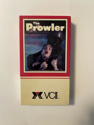 The Prowler Vhs Vcii Rare Horror