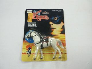 1980 Gabriel Legend Of The Lone Ranger Silver Horse Figure Partially