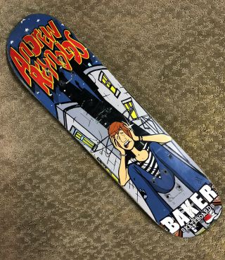 Baker Skateboard Deck Vintage Andrew Reynolds Rare 2001