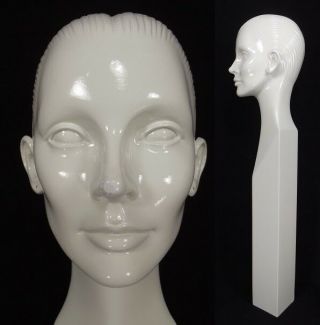 Rare Vintage Mannequin Head Woman Abstract 1960 
