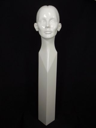 RARE vintage MANNEQUIN head woman abstract 1960 ' s STORE WINDOW DISPLAY 33 