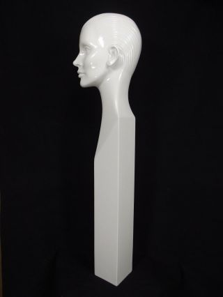 RARE vintage MANNEQUIN head woman abstract 1960 ' s STORE WINDOW DISPLAY 33 