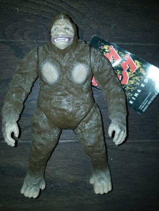 Bandai Rare King Kong Soft Vinyl Figure Movie Monster Series Made In Japan W Tag