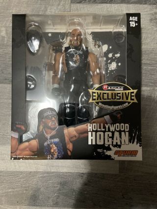 Storm Collectibles Hollywood Hulk Hogan Figure Nwo Ringside Exclusive Wwe Wcw