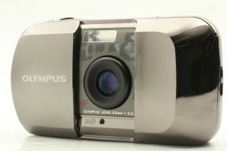 【rare N.  Mint】 Olympus μ [mju] Limited 35mm F/3.  5 Point & Shoot Camera From Japan