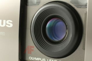 【RARE N.  Mint】 OLYMPUS μ [mju] Limited 35mm f/3.  5 Point & Shoot Camera From Japan 2