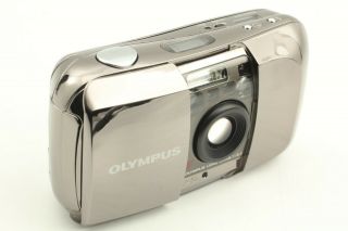 【RARE N.  Mint】 OLYMPUS μ [mju] Limited 35mm f/3.  5 Point & Shoot Camera From Japan 3