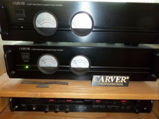 Carver Amplifier A220 In Perfect Working/cosmetic Cond Rare