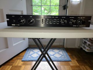 Rare Eumig C - 1000 Stereo Preamplifier With Mc & Mm Phono - Made By Luxman