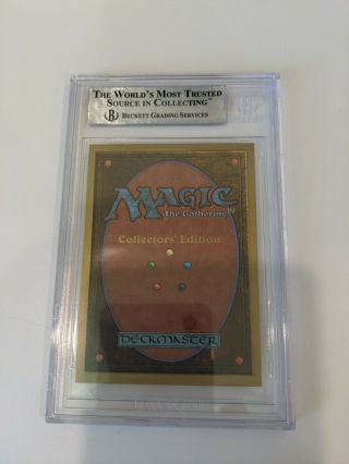 1993 MAGIC THE GATHERING COLLECTOR ' S EDITION MTG CE TROPICAL ISLAND R :L: BGS 9 2
