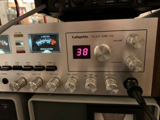 Vintage Lafayette Telsat Ssb - 140 Cb Radio 40 Channel Rare