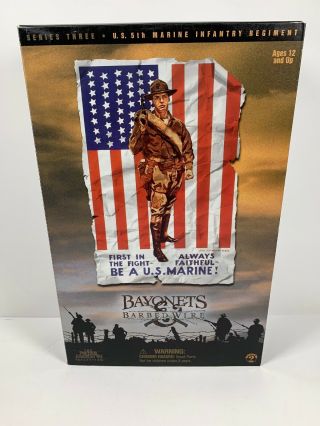 Sideshow Bayonets And Barbed Wire Us 5th Marine Infantry Regiment 12” Open