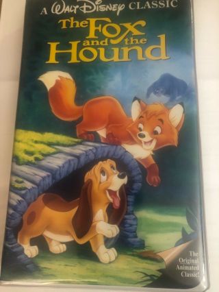 The Fox And The Hound (vhs,  1994) Black Diamond Edition,  Disney,  Classic,  Rare