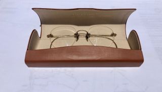 Vintage Oliver Peoples Optical Or Sunglasses 12k Gold Retail For $900,  Rare