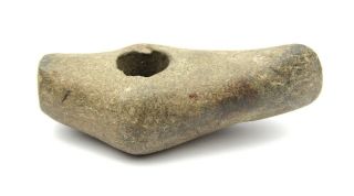 Ancient Rare Authentic Battle Stone Axe Hammer Neolithic Bronze Age 3000 BC 2