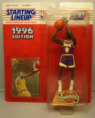 1996 Kobe Bryant Starting Lineup (slu) Extended Basketball Figure - La Lakers