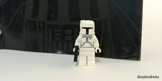 Lego Star Wars Toy Fair White Boba Fett Minifigure,  Vader Book Rare