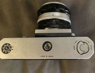 RARE Nikon F,  serial 6542518,  vintage camera with 50mm lens, 3