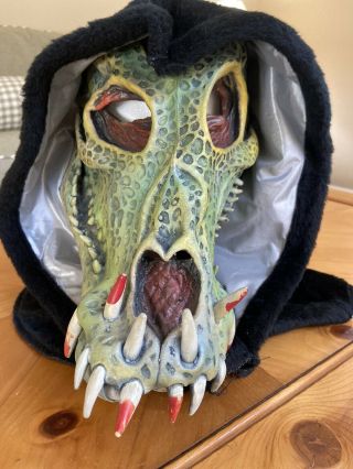 Rare Vintage Be Something Studios Croc Halloween Mask Zombie 1988