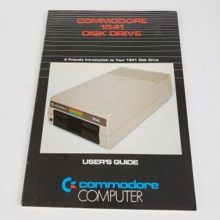 Commodore Computer 1541 Single Floppy Disk Drive RARE 2