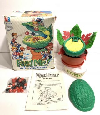 Feed Me - The Hungry Little Plant Game - Little Shop Of Horrors - Complete Rare