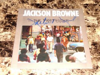 Jackson Browne Rare Signed Autographed Vinyl Lp Record The Pretender,  Photo