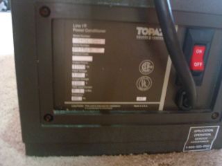 Topaz 1000 Voltage Power Conditioner Supply PN 02406 - 06Q3 1KVA 4 PLUG (rare) 3