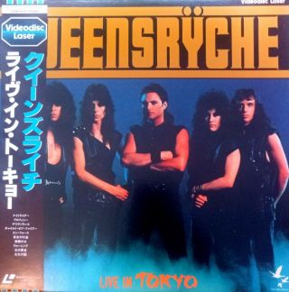 Queensryche - Live In Tokyo Laserdisc Ld.  Mega Rare.  L098 - 1019