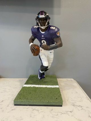 12” Inch Custom Lamar Jackson Baltimore Ravens Mcfarlane