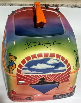 1999 Grateful Dead Bus Cookie Jar Extremely Rare 7028 Of 10,  000