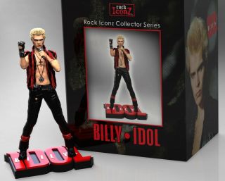 Billy Idol Rock Iconz Statue Knucklebonz Rare Limited