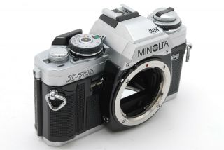 RARE NEAR Minolta X - 700 MPS Silver SLR Film Camera,  50mm f1.  7 From JAPAN 3