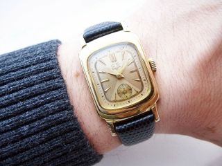 Rare German Gub Glashutte / GlashÜtte Cal.  : 662.  2 Vintage Wristwatch 1950 